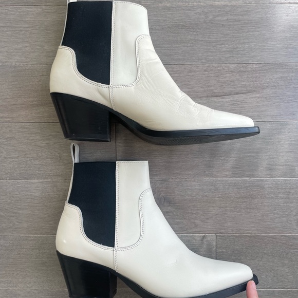 Everlane Western Boot Bone Size 8.5 - Picture 2 of 7